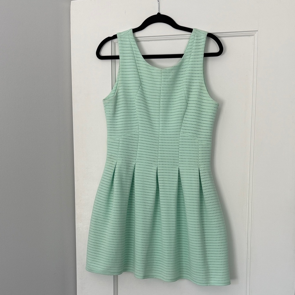 Mint Green Mini Dress